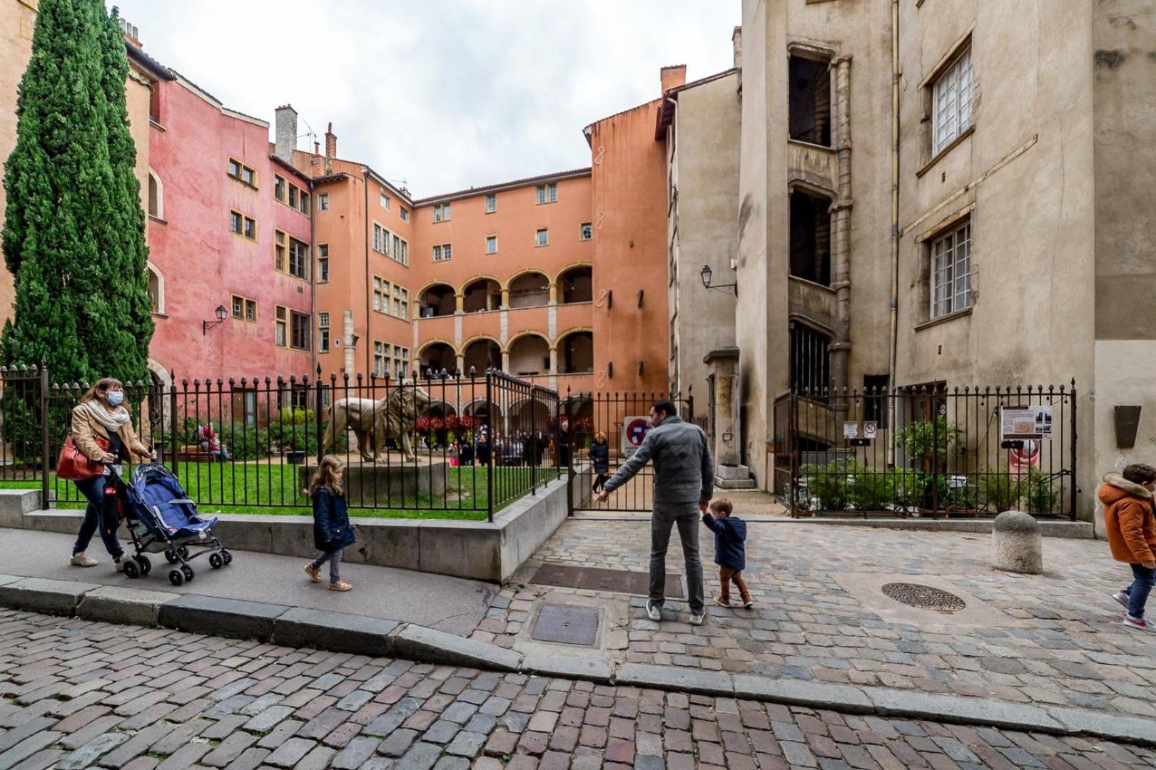 Apartament La Loge Des Avocats Du Vieux Lyon Ail Zewnętrze zdjęcie
